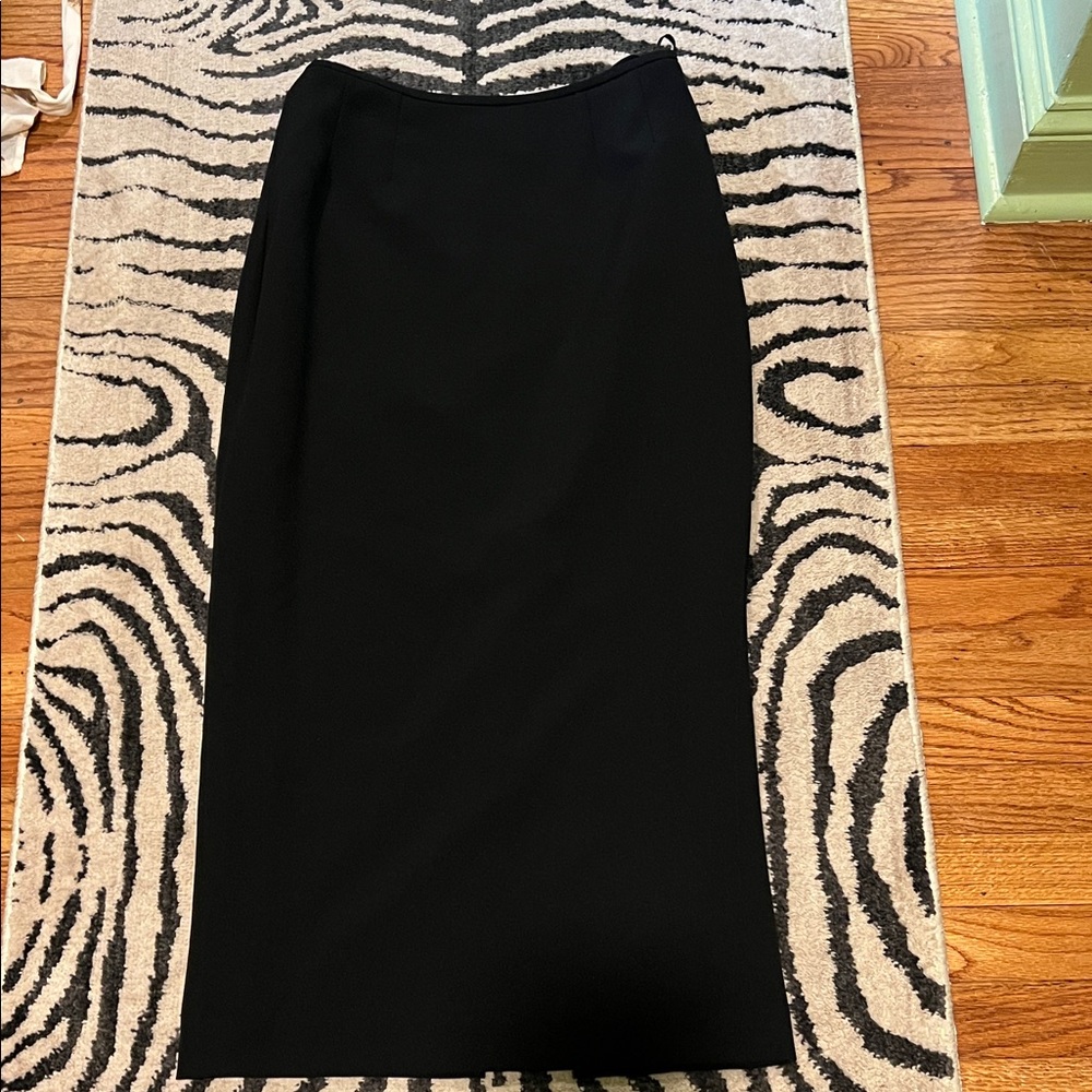 Kasper Classic Black Pencil Skirt